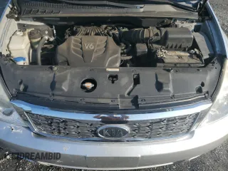 2012 Kia Sedona LX with VIN KNDMG4C78C6434391, listed as a Copart auction lot 70853574 with 127,359 mi miles and Salvage Title. Bid and sale history available at carsss.com. Image 14.