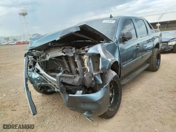 2008 Chevrolet Avalanche LS with VIN 3GNEC12018G271129, listed as a Copart auction lot 59188682 with 0 mi miles and Salvage Title. Bid and sale history available at carsss.com. Image 2.