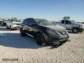 2023 Nissan Murano Platinum with VIN 5N1AZ2DS1PC108472, listed as a Copart auction lot 82556284 with 4,300 mi miles and Salvage Title. Bid and sale history available at carsss.com. Image 12.