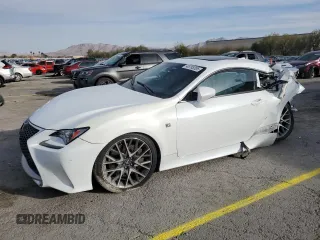 2015 Lexus RC 350 with VIN JTHHE5BC2F5005400, listed as a Copart auction lot 45763205 with 121,172 mi miles and Non Repairable. Bid and sale history available at carsss.com. Image 1.