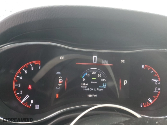 2015 Dodge Durango Citadel with VIN 1C4RDJEG9FC811035, listed as a Copart auction lot 43643325 with 118,507 mi miles and Salvage Title. Bid and sale history available at carsss.com. Image 9.