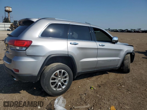 2014 Jeep Grand Cherokee Limited z VIN 1C4RJFBG7EC204799, wystawiony jako Copart lot #62458805 z przebiegiem 126 966 mil mil oraz Szkoda całkowita • Salvage title. Historia ofert i sprzedaży dostępna na DreamBid. Obrazek 3.