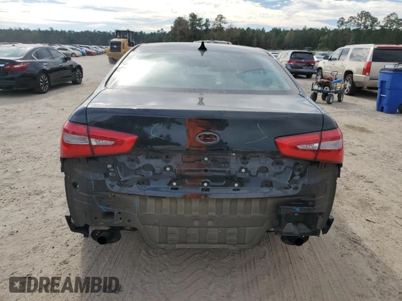2014 Kia Cadenza Premium with VIN KNALN4D76E5133155, listed as a Copart auction lot 80719984 with 89,302 mi miles and Salvage Title. Bid and sale history available at carsss.com. Image 6.