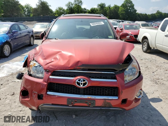 2012 Toyota RAV4 Limited с VIN 2T3DF4DV9CW267005, выставлен на аукционе Copart как лот 60046865 с пробегом 94 390 миль миль и На запчасти • Non repairable. История ставок и продаж доступна на DreamBid. Изображение 5.