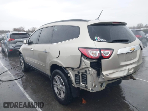 2015 Chevrolet Traverse LT with VIN 1GNKVHKD3FJ119583, listed as a IAAI auction lot 41737718 with 111,630 mi miles and . Bid and sale history available at DreamBid. Image 3.