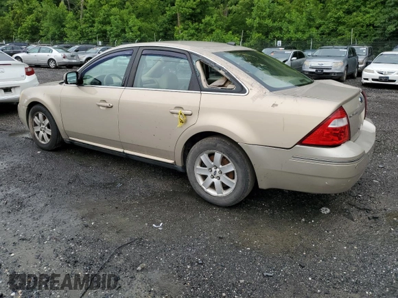 2007 Ford Five Hundred SEL with VIN 1FAHP24137G163701, listed as a Copart auction lot 60826555 with 169,948 mi miles and Salvage title. Bid and sale history available at DreamBid. Image 2.