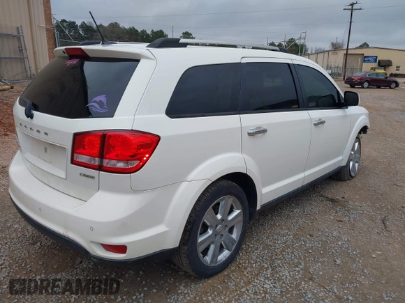 2012 Dodge Journey Crew z VIN 3C4PDCDG8CT342184, wystawiony jako IAAI lot #41542695 z przebiegiem 205 215 mil mil oraz . Historia ofert i sprzedaży dostępna na DreamBid. Obrazek 4.