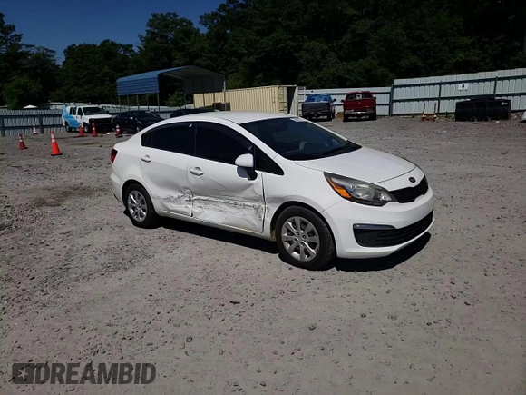 2016 Kia Rio LX with VIN KNADM4A36G6663261, listed as a Copart auction lot 56810774 with 154,428 mi miles and Salvage Title. Bid and sale history available at carsss.com. Image 11.