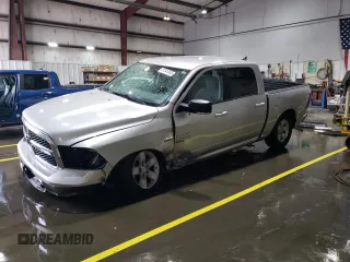 2019 Ram 1500 Classic Lone Star with VIN 1C6RR6LT0KS549041, listed as a Copart auction lot 51341355 with 62,899 mi miles and Salvage Title. Bid and sale history available at carsss.com. Image 1.