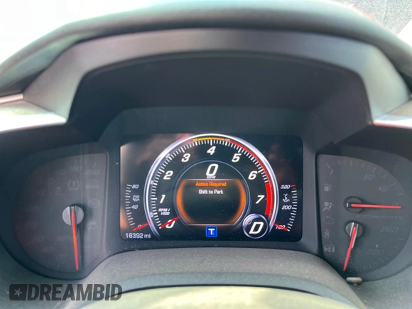 2016 Chevrolet Corvette Z51 2LT with VIN 1G1YK2D76G5123663, listed as a Copart auction lot 42316284 with 18,392 mi miles. Bid and sale history available at carsss.com. Image 9.