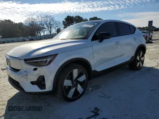2023 Volvo C40 Recharge Pure Electric Ultimate with VIN YV4ED3GM2P2045019, listed as a Copart auction lot 85788254 with 30,566 mi miles and Salvage Title. Bid and sale history available at carsss.com. Image 1.