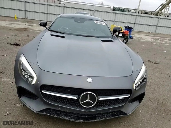2017 Mercedes-Benz AMG GT with VIN WDDYJ7JA8HA010688, listed as a Copart auction lot 87009064 with 45,349 mi miles and Salvage Title. Bid and sale history available at carsss.com. Image 10.