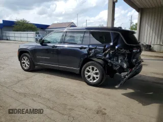 2023 Jeep Grand Cherokee Limited с VIN 1C4RJKBG0P8777073, выставлен на аукционе Copart как лот 57216465 с пробегом 28 734 миль миль и Списание • Salvage title. История ставок и продаж доступна на DreamBid. Изображение 2.