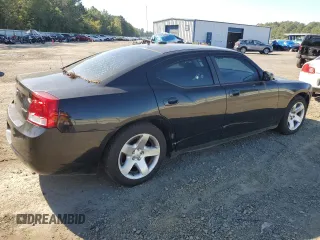 2009 Dodge Charger SE with VIN 2B3KA43V89H635367, listed as a Copart auction lot 36926124 with 250,780 mi miles and Salvage Title. Bid and sale history available at carsss.com. Image 3.
