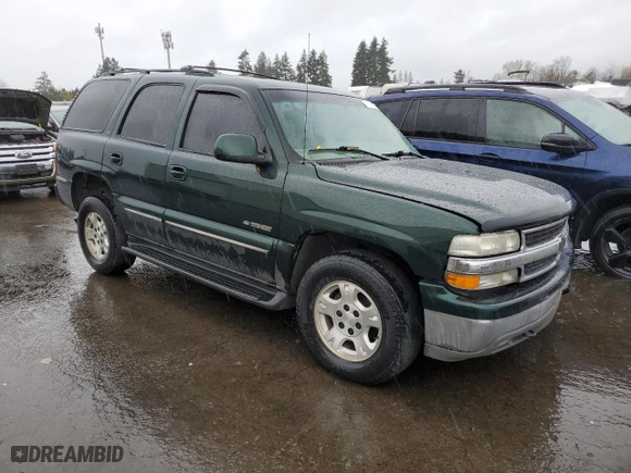 2001 Chevrolet Tahoe LS with VIN 1GNEK13T61R107358, listed as a Copart auction lot 50200175 with 263,668 mi miles and Salvage Title. Bid and sale history available at carsss.com. Image 4.