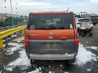 2004 Honda Element EX with VIN 5J6YH27654L034760, listed as a Copart auction lot 46329145 with 207,787 mi miles and Salvage Title. Bid and sale history available at DreamBid. Image 6.