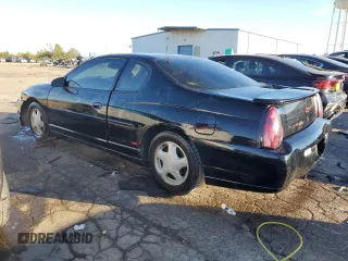2002 Chevrolet Monte Carlo SS with VIN 2G1WX15KX29250269, listed as a Copart auction lot 76098164 with 100,203 mi miles and Salvage Title. Bid and sale history available at carsss.com. Image 2.
