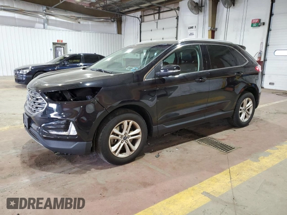 2019 Ford Edge SEL with VIN 2FMPK4J94KBC42364, listed as a Copart auction lot 56460675 with 32,154 mi miles and Salvage title. Bid and sale history available at DreamBid. Image 1.