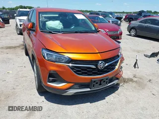 2022 Buick Encore GX Preferred with VIN KL4MMCSLXNB013648, listed as a IAAI auction lot 42392155 with 24,563 mi miles and . Bid and sale history available at DreamBid. Image 1.