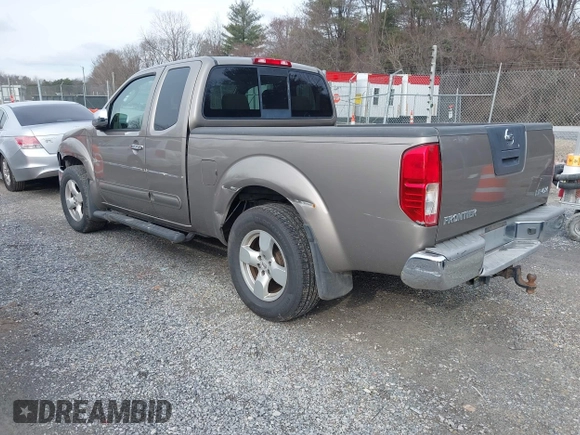 2008 Nissan Frontier SE with VIN 1N6AD06W38C412666, listed as a IAAI auction lot 41515529 with 120,539 mi miles and . Bid and sale history available at DreamBid. Image 3.
