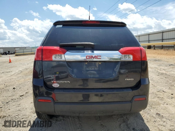 2011 GMC Terrain SLE-1 with VIN 2CTFLREC2B6330522, listed as a Copart auction lot 55458965 with 129,164 mi miles and Salvage title. Bid and sale history available at DreamBid. Image 6.