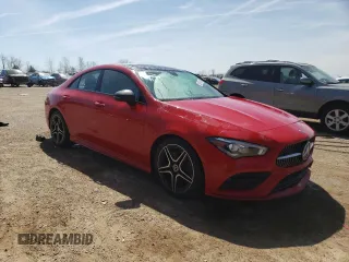 2020 Mercedes-Benz CLA 250 with VIN WDD5J4HB4LN034066, listed as a Copart auction lot 53181015 with 78,352 mi miles and Salvage title. Bid and sale history available at DreamBid. Image 4.