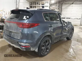 2020 Kia Sportage S with VIN KNDP6CAC1L7689940, listed as a IAAI auction lot 41816073 with 63,878 mi miles. Bid and sale history available at carsss.com. Image 4.