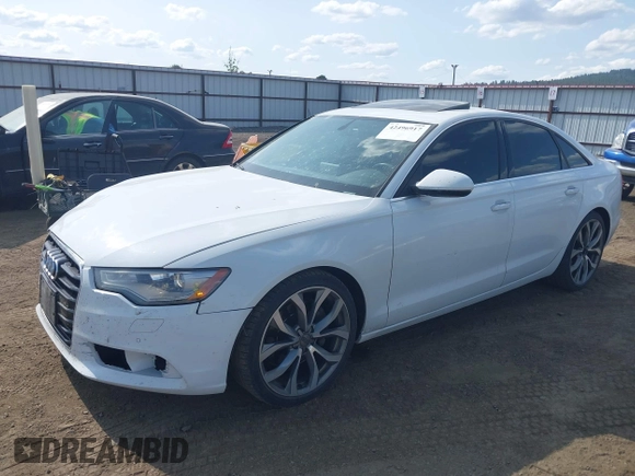2015 Audi A6 Premium Plus with VIN WAUGFAFC9FN042616, listed as a IAAI auction lot 42496917 with 100,943 mi miles and . Bid and sale history available at DreamBid. Image 2.