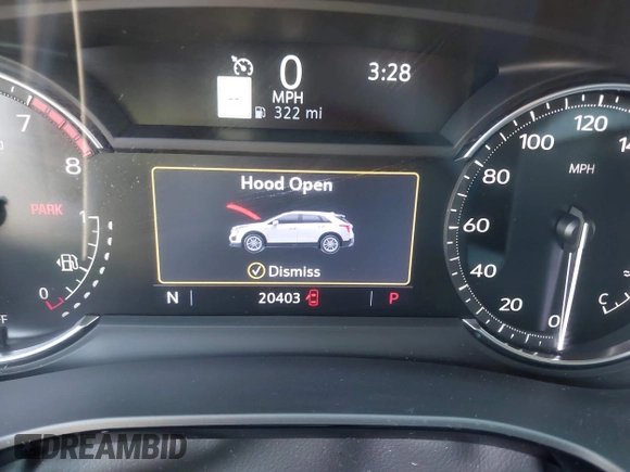 2023 Cadillac XT5 FWD Premium Luxury z VIN 1GYKNCRS3PZ176654, wystawiony jako IAAI lot #42136259 z przebiegiem 20 403 mil mil oraz . Historia ofert i sprzedaży dostępna na DreamBid. Obrazek 16.