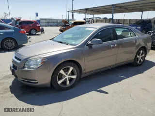 2012 Chevrolet Malibu LT w/1LT with VIN 1G1ZC5E06CF242550, listed as a Copart auction lot 46358525 with 197,751 mi miles and Salvage Title. Bid and sale history available at carsss.com. Image 1.