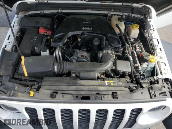 2020 Jeep Gladiator Sport S with VIN 1C6HJTAG5LL109304, listed as a Copart auction lot 55290145 with 83,771 mi miles and Salvage title. Bid and sale history available at DreamBid. Image 11.