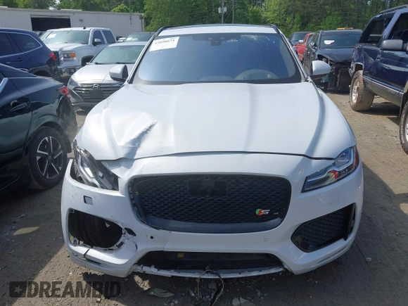 2019 Jaguar F-Pace S with VIN SADCM2FV9KA609878, listed as a IAAI auction lot 42098671 with 90,112 mi miles and . Bid and sale history available at DreamBid. Image 12.