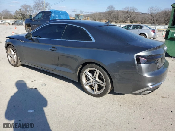 2020 Audi A5 Coupe Premium with VIN WAUSNAF54LA003630, listed as a Copart auction lot 42305755 with 63,507 mi miles and Salvage Title. Bid and sale history available at carsss.com. Image 2.