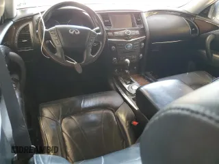 2014 Infiniti QX80 with VIN JN8AZ2NF1E9554013, listed as a Copart auction lot 58436654 with 0 mi miles and Clean Title. Bid and sale history available at carsss.com. Image 8.