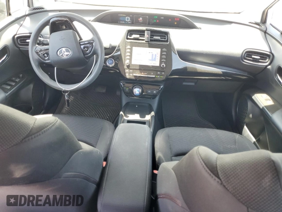2020 Toyota Prius L Eco z VIN JTDKARFU0L3113339, wystawiony jako Copart lot #59635135 z przebiegiem 46 189 mil mil oraz Szkoda całkowita • Salvage title. Historia ofert i sprzedaży dostępna na DreamBid. Obrazek 8.
