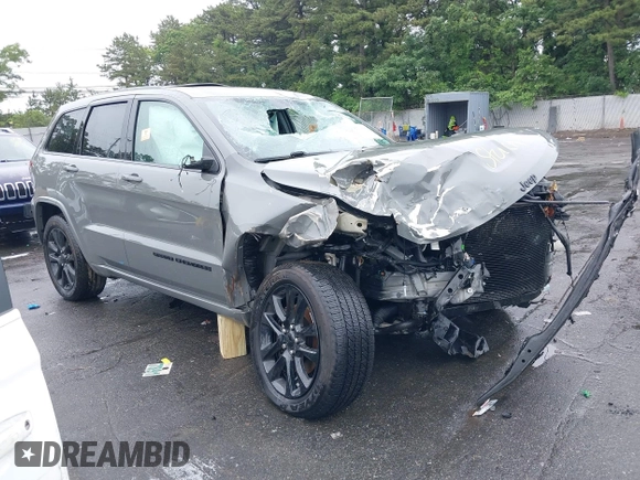 2021 Jeep Grand Cherokee Laredo X with VIN 1C4RJFAG2MC589415, listed as a IAAI auction lot 42514387 with 66,033 mi miles and . Bid and sale history available at DreamBid. Image 1.