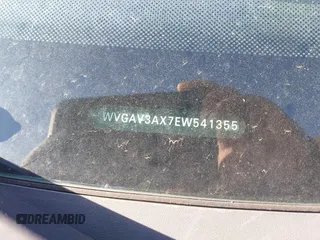 2014 Volkswagen Tiguan SE z VIN WVGAV3AX7EW541355, wystawiony jako IAAI lot #42032798 z przebiegiem 220 940 mil mil oraz . Historia ofert i sprzedaży dostępna na DreamBid. Obrazek 9.