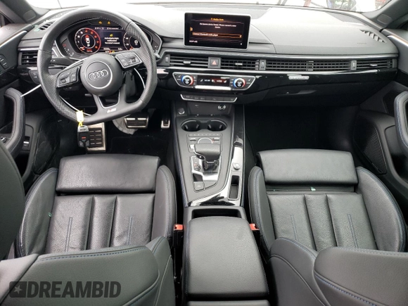 2019 Audi A5 Sportback Premium Plus with VIN WAUENCF53KA077435, listed as a Copart auction lot 55863653 with 32,259 mi miles. Bid and sale history available at carsss.com. Image 8.