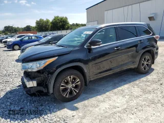 2015 Toyota Highlander Limited with VIN 5TDDKRFH7FS076754, listed as a Copart auction lot 65417035 with 165,022 mi miles and Salvage title. Bid and sale history available at DreamBid. Image 1.
