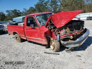 1995 Ford F-150 with VIN 1FTEF15N8SNA75419, listed as a Copart auction lot 74993694 with 0 mi miles and Salvage Title. Bid and sale history available at carsss.com. Image 4.