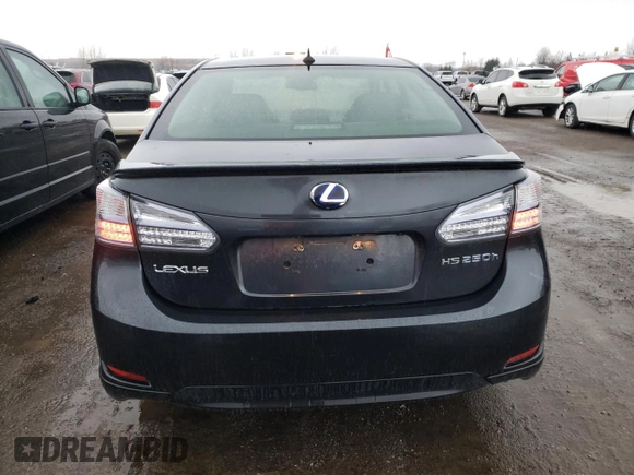 2010 Lexus HS 250h with VIN JTHBB1BA8A2025604, listed as a Copart auction lot 83442154 with 173,467 mi miles and Clean Title. Bid and sale history available at DreamBid. Image 6.