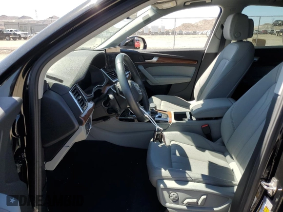 2022 Audi Q5 S line Premium Plus with VIN WA1EAAFYXN2127351, listed as a Copart auction lot 58170194 with 40,565 mi miles and Salvage title. Bid and sale history available at DreamBid. Image 7.