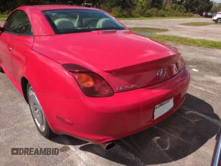 2002 Lexus SC with VIN JTHFN48Y420031783, listed as a Copart auction lot 75011304 with Not Provided miles and Salvage Title. Bid and sale history available at carsss.com. Image 6.
