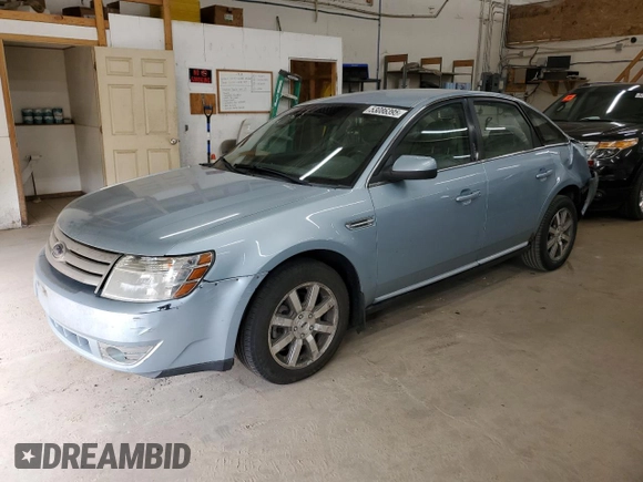 2008 Ford Taurus SEL with VIN 1FAHP24W38G130517, listed as a Copart auction lot 53086395 with 128,777 mi miles and Salvage Title. Bid and sale history available at carsss.com. Image 1.