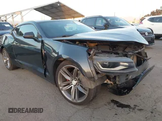 2016 Chevrolet Camaro 1LT with VIN 1G1FB1RX8G0166585, listed as a IAAI auction lot 41097099 with 50,617 mi miles. Bid and sale history available at carsss.com. Image 1.