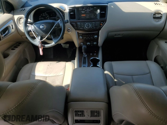 2017 Nissan Pathfinder SV z VIN 5N1DR2MM6HC684445, wystawiony jako Copart lot #59419275 z przebiegiem 104 627 mil mil oraz Czysty tytuł • Clean title. Historia ofert i sprzedaży dostępna na DreamBid. Obrazek 8.