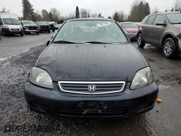 2000 Honda Civic LX with VIN JHMEJ6675YS001797, listed as a Copart auction lot 45910085 with 71,199 mi miles and Clean Title. Bid and sale history available at carsss.com. Image 5.