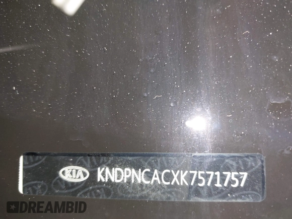 2019 Kia Sportage EX with VIN KNDPNCACXK7571757, listed as a IAAI auction lot 41919955 with 80,895 mi miles. Bid and sale history available at carsss.com. Image 17.