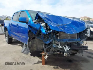 2019 Chevrolet Colorado 2WD Z71 with VIN 1GCGSDEN9K1355783, listed as a IAAI auction lot 41884595 with 78,827 mi miles. Bid and sale history available at carsss.com. Image 6.