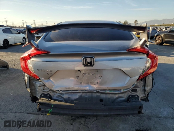 2018 Honda Civic Sedan LX with VIN 2HGFC2F53JH533135, listed as a Copart auction lot 46267795 with 82,801 mi miles and Salvage Title. Bid and sale history available at carsss.com. Image 6.